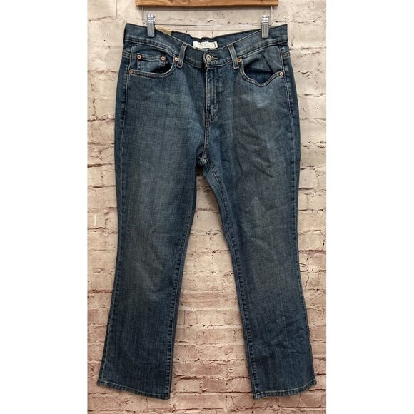 LEVI'S Jeans 515 Womens Size 10 Short Misses MID RISE BOOT CUT Stretch NEW - Picture 1 of 5